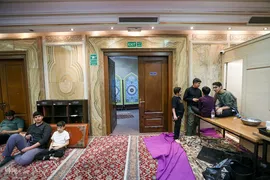 مراسم اعتکاف در مسجد جامع امام صادق (ع)