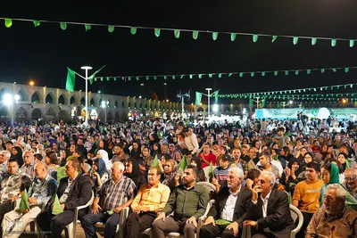 جشن میلاد پیامبر (ص) در میدان امام علی (ع) اصفهان
