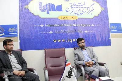 بازدید قاضی حداد معاون قضایی دادگستری کل استان از ایکنا یزد‎‎