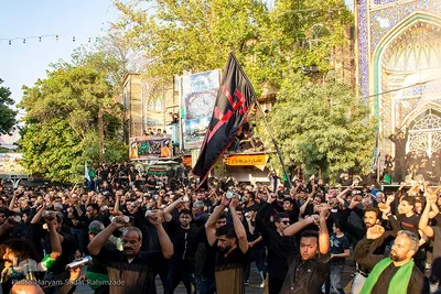 عزاداری سنتی چک چکو در استهبان