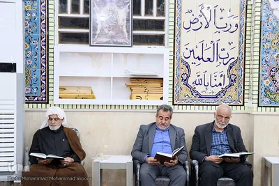 مراسم احیای قرآنی در اهواز