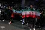 شادمانه پیروزی تیم ملی در شیراز