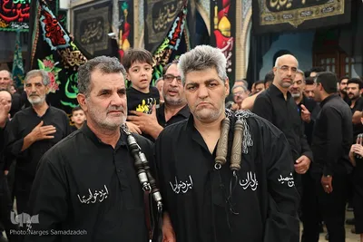 سوگواری تاسوعای حسینی در هارونیه اصفهان