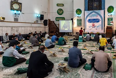 محفل انس با قرآن کریم در مسجد حضرت رسول اکرم (ص)‎‎