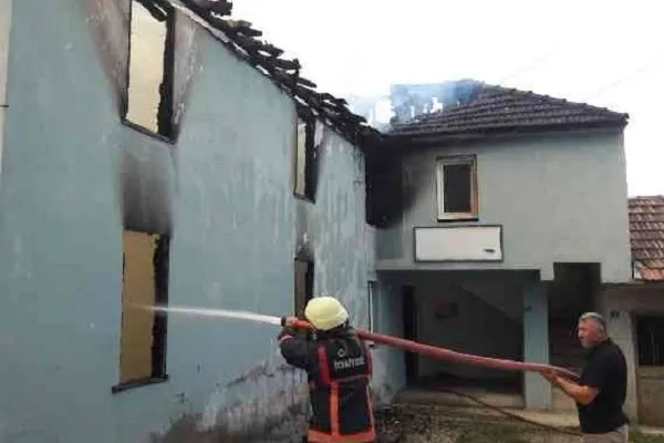 Ordu'da cami yangını