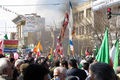 راهپیمایی 22 بهمن در یزد‎