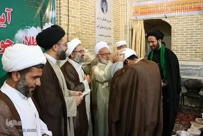 مراسم عمامه‌گذاری طلاب حوزه‌ علمیه استان مرکزی - اراک/عکاس:طاها نظیری