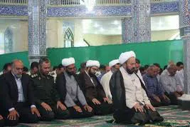نماز وحدت در کوهبنان اقامه شد