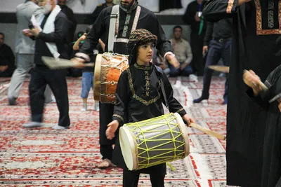 آیین دوازدهمین سال مراسم عزاداری هفتم شهادت امام حسین(ع)

