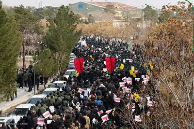 سوگواری شهادت سپهبد حاج قاسم سلیمانی در سراسر ایران