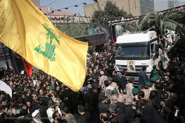 مراسم تشییع پیکر شهید محسن حججی در تهران