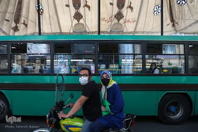 پرچم عزا بر فراز حسینیه کربلایی‌های تهران