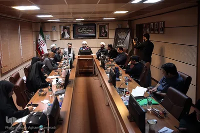 نشست خبری حجت الاسلام والمسلمین مجید باباخانی، رئیس سازمان هیأت و تشکل‌های دینی کشور