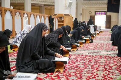 جزء خوانی بیستمین روز ماه مبارک رمضان در حرم شاهچراغ (ع)