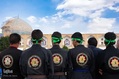 رزمایش بزرگ جهادگران فاطمی در اصفهان