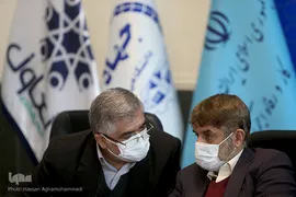  علی آقامحمدی، عضو مجمع تشخیص مصلحت نظام و سیدحمیدرضا طیبی، رئیس جهاد دانشگاهی