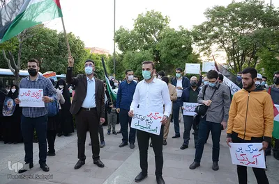 تبریز حامی فلسطین‎
