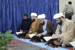 کرسی تلاوت قرآن در روستای گوراب ملایر