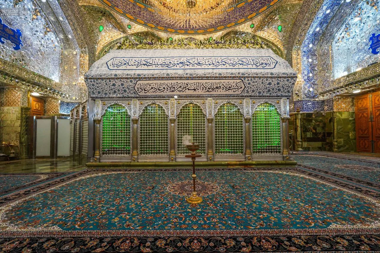 حرم امیرالمؤمنین(ع) در آستانه عید غدیر + عکس