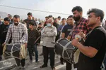 برپایی خیمه‌های عزا در زرقان استان فارس‎‎