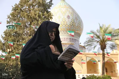 نوای دعای عرفه در آستان مقدس خضرت علی ابن حمزه(ع)