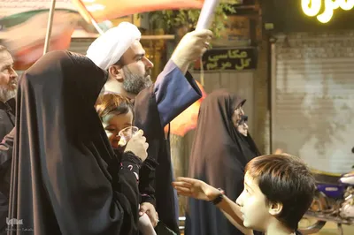 تجمع انقلابی مردم ملایر در شب شهادت حضرت رقیه(س)
