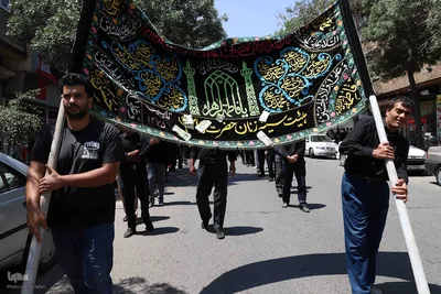 حال و هوای تاسوعا در اهر