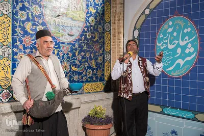 آیین رونمایی از سقاخانه مرمت شده چهارراه نقاشی