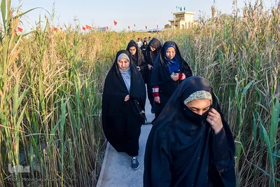 زائران در مناطق عملیاتی جنوب کشور