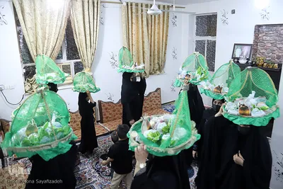 مراسم سينی حضرت قاسم(ع) در اهواز
