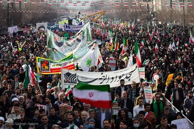 راهپیمایی 22 بهمن در مشهد