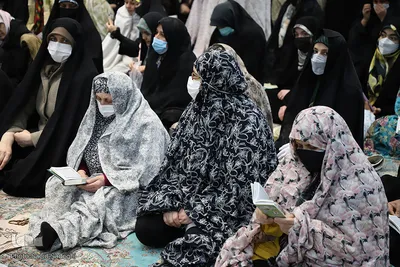 مراسم تحویل سال نو در آستان سیدحمزه(ع) تبریز