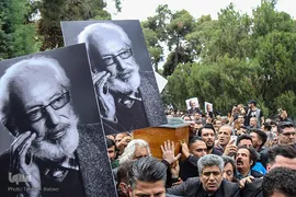 بدرقه جمشید مشایخی تا خانه ابدی