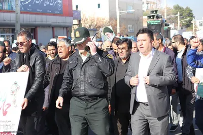 بیعت دوباره ملایری‌ها با ولایت با شرکت در راهپیمایی يوم الله 9 دی