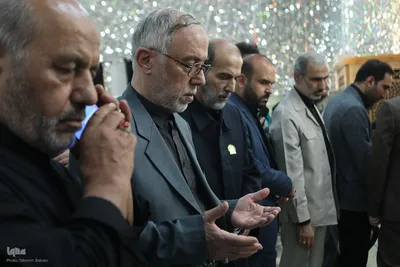 حضور جامعه قرآنی بر مزار شهیدان سلامی و طهرانچی