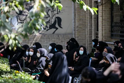 مراسم ظهر تاسوعا در خانه مداحان