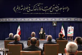 دیدار رئیس‌جمهور و هیئت دولت با رهبر معظم انقلاب اسلامی