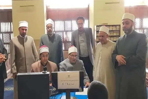 274 دارساً يؤدون اختبارات نهاية المستوى لدارسي رواق القرآن بالجامع الأزهر