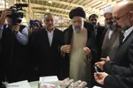 بازدید رئیس جمهور از واحدهای صنعتی احیاء شده در سمنان‎
