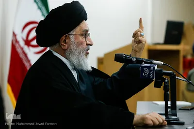 سید مصطفی محقق داماد در مراسم رونمایی از کتاب مکتب اجتهادی آخوند خراسانی