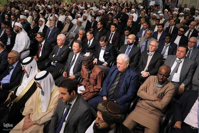 دیدار مسئولان نظام، سفرای کشور‌های اسلامی و میهمانان کنفرانس وحدت