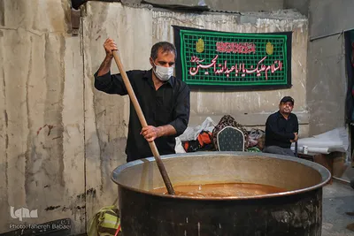 آیین پخت سمنو در شب شهادت امام حسن مجتبی (ع)