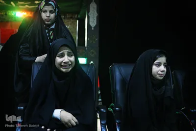وداع با پیکر شهید مدافع حرم حمزه کاظمی