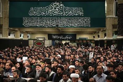 اولین شب سوگواری شهادت حضرت فاطمه‌زهرا(س) در حسینیه امام خمینی (ره)