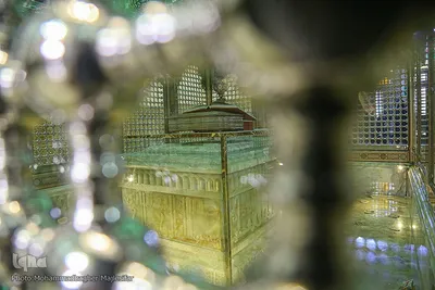 آیین بازگشایی ضریح حرم حضرت زینب خواهر امام رضا (ع)