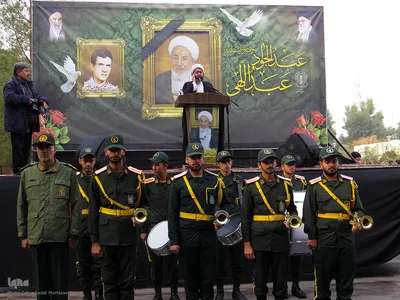 تشییع پیکر مرحوم عبدالجواد عبداللهی در اصفهان