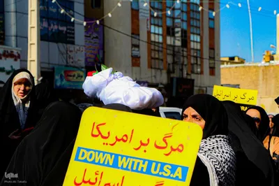 راهپیمایی حمایت از مردم مظلوم غزه و محکومیت رژیم کودک‌کش صهیونیستی‎