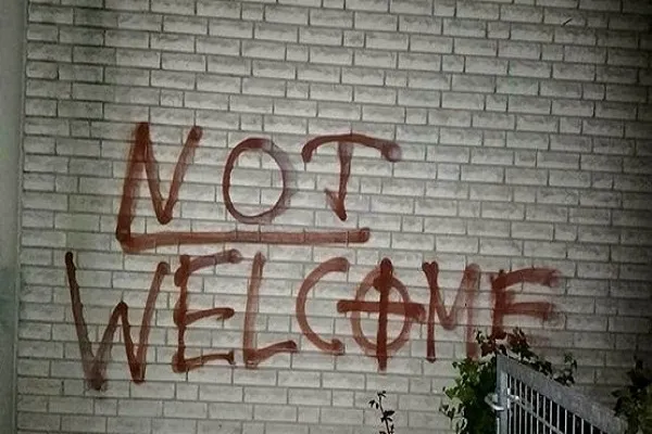 German Mosque Vandalized