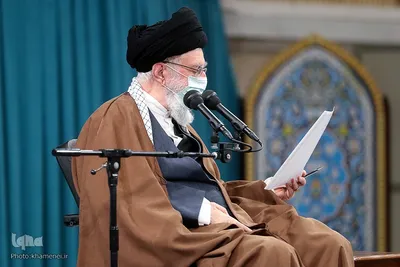 دیدار رمضانی جمعی از دانشجویان با رهبر معظم انقلاب