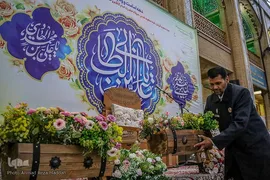 نورافشانی آستان مقدس حضرت احمدی و محمدی(ع) در شیراز‎‎